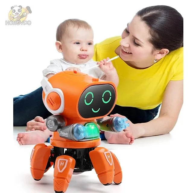 Dance Robot Electric Pet Musical Shining Toy