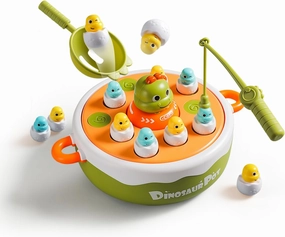 Dinosaur Rotating Board Game | Family Game Toys | Music Rotating Board Game | Birthday Gifts for Boys and Girls Aged 6-8 | Toys for 3-6 Years Old |