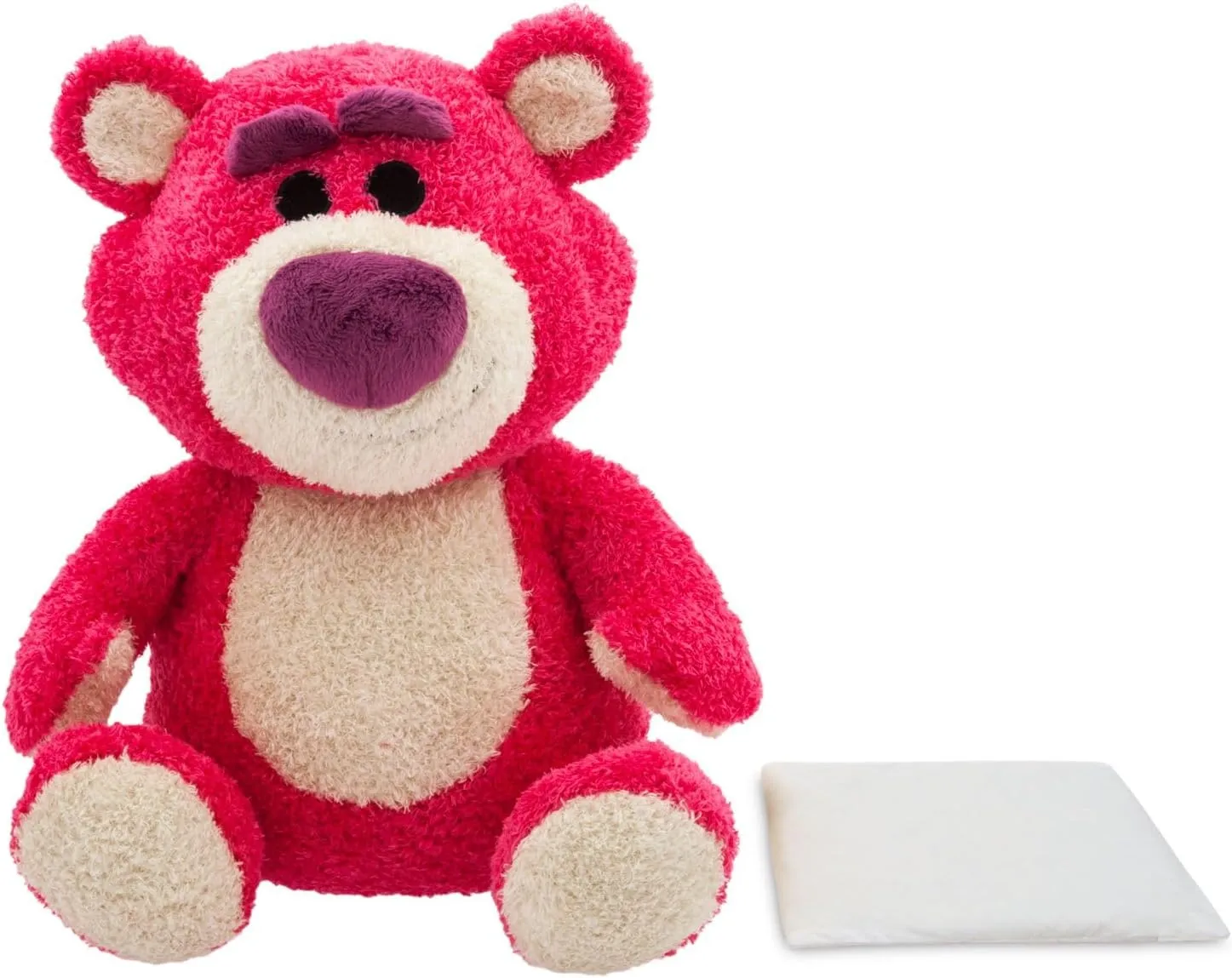 Disney Store Official Weighted Plush - Lotso Huggin Bear - Soft Stuffed Animal with Shaggy Coat - 2.5 lb Removable Weight - Ideal Toy Story Toy for Snuggling