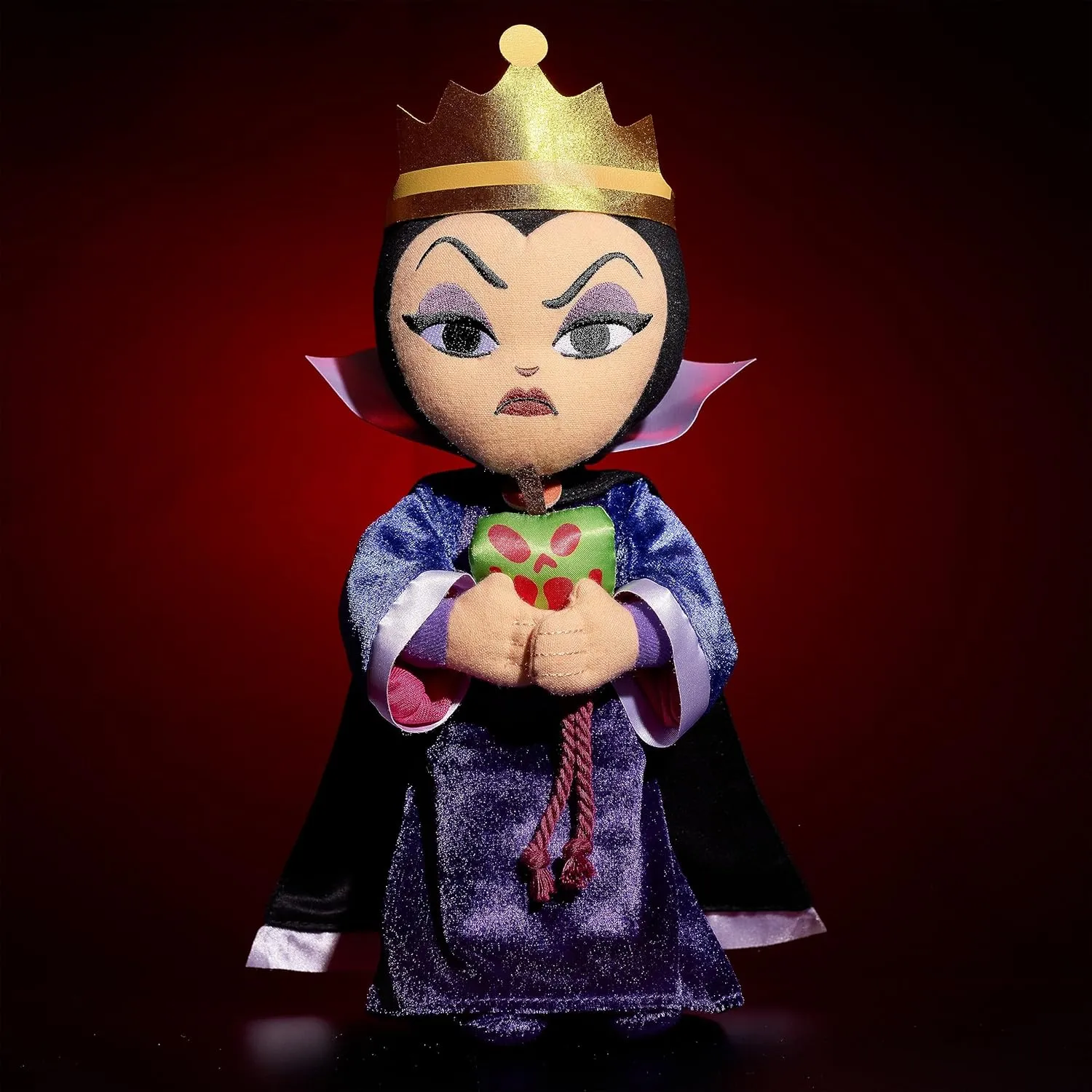 Disney Villains Collection: Evil Queen Plush, 13-inch Collectible Plush Doll, Kids Toys for Ages 3 Up, Amazon Exclusive by Just Play
