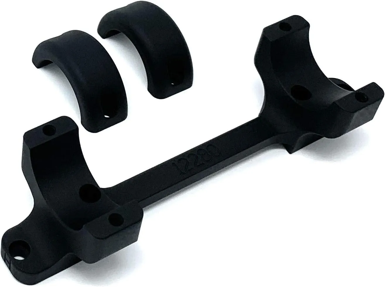 DNZ Game Reaper: Ruger American - Short Action - High Mount (Black, 1 inch, 12280)