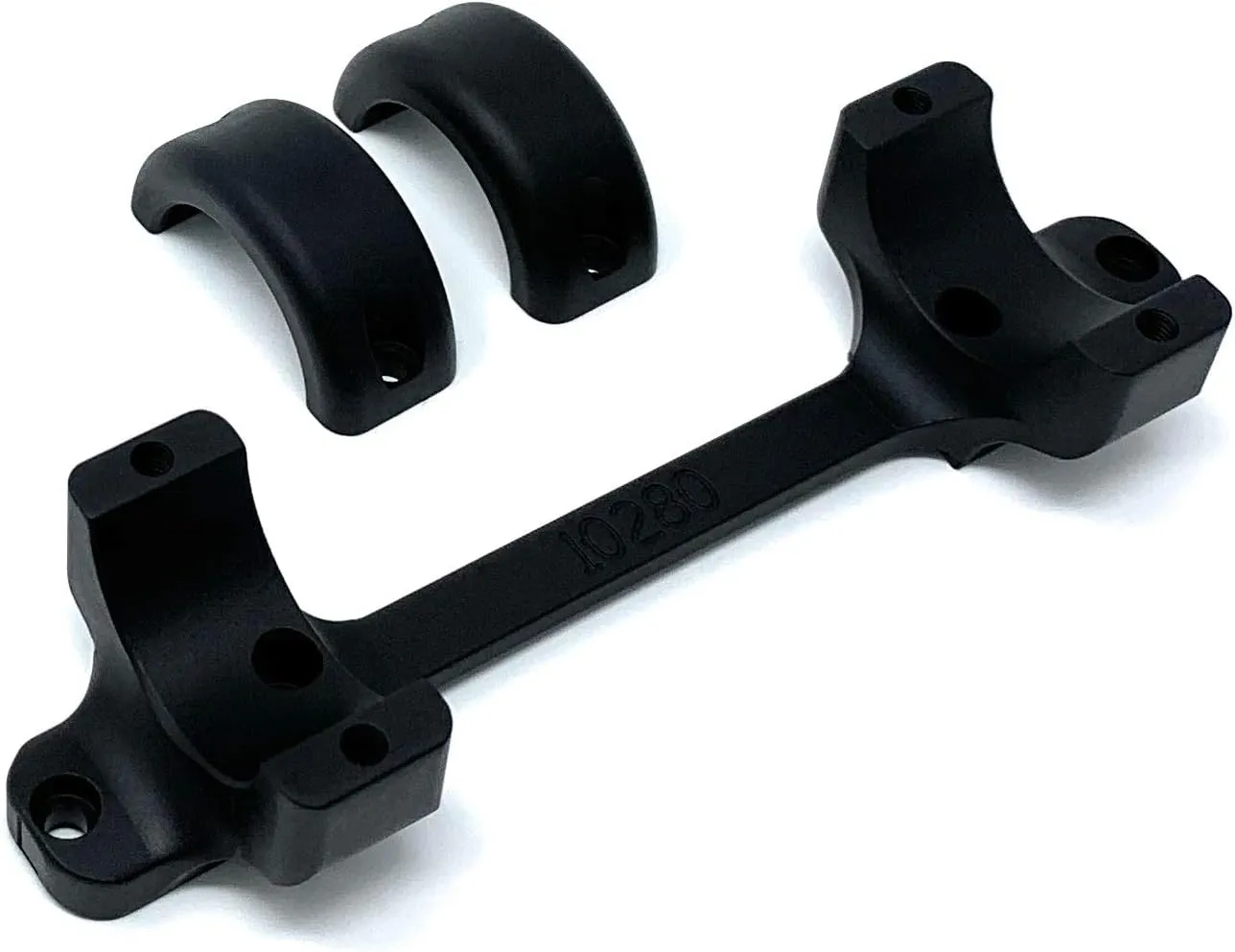 DNZ Game Reaper: Ruger American - Short Action - Low Mount (Black, 1 inch)