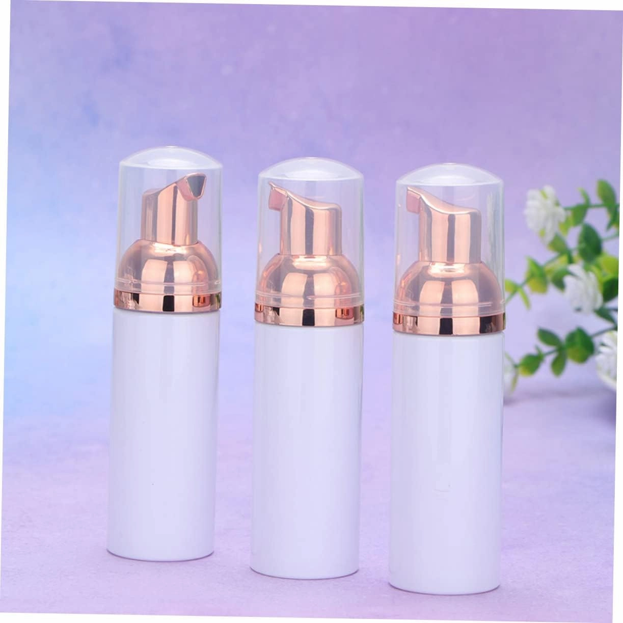 DOITOOL 30ml PET Plastic Foaming Dispenser Bottles 12 Bottle for Facial Travel Size Easy to Fill