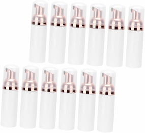 DOITOOL 30ml PET Plastic Foaming Dispenser Bottles 12 Bottle for Facial Travel Size Easy to Fill