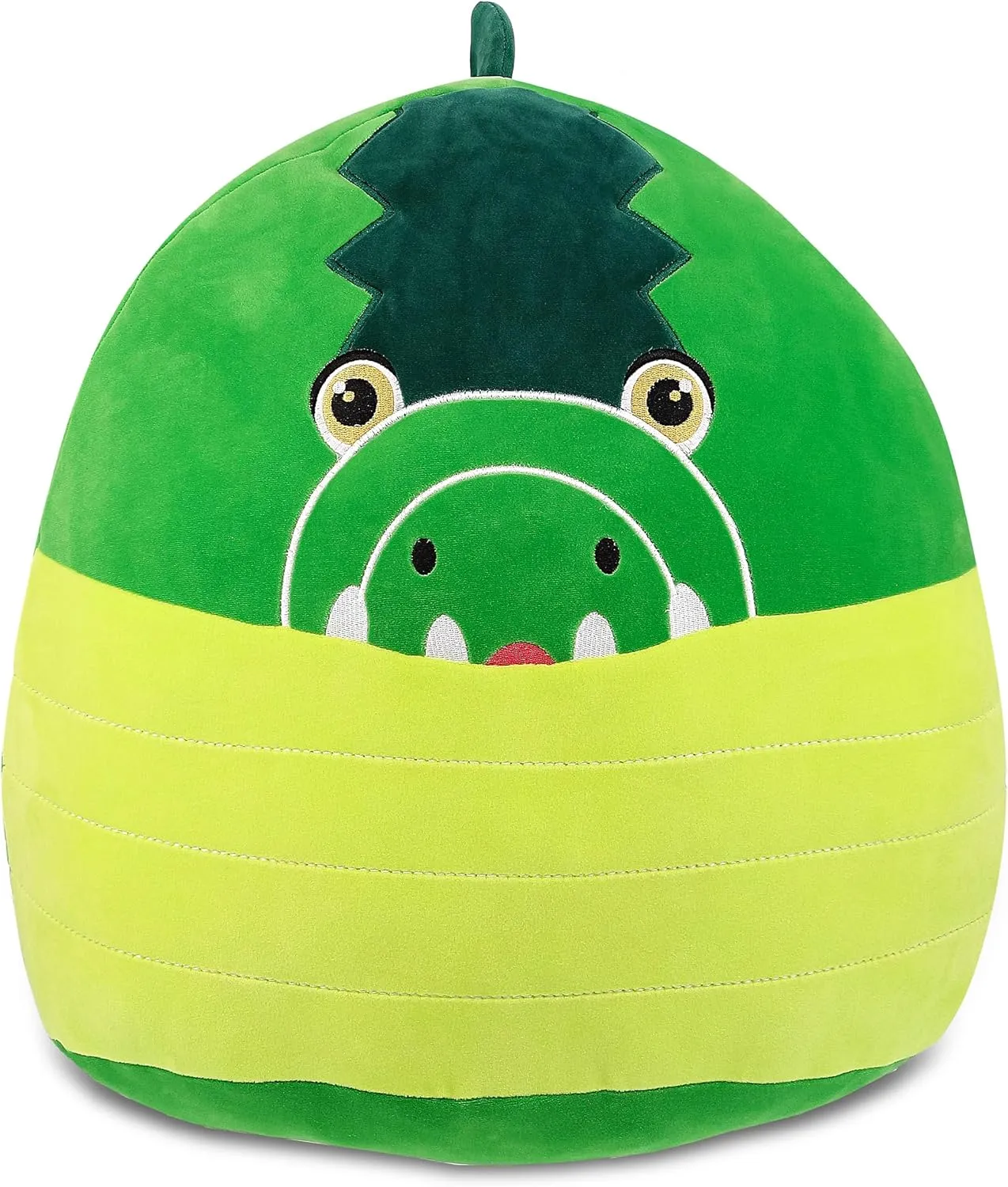 DolliBu Snug Mooshies Alligator Stuffed Animal Plush Toy - Large Cuddly Wild Life Super Squishy Soft Toys, Huggable Big Plush Animals for Girls and Boys, Cute Toy Animal Pillow for Kids - 17 inches