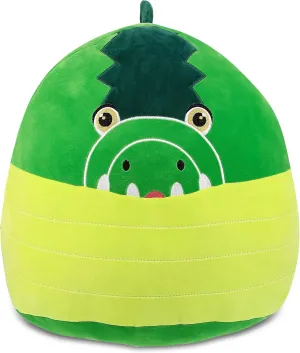 DolliBu Snug Mooshies Alligator Stuffed Animal Plush Toy - Large Cuddly Wild Life Super Squishy Soft Toys, Huggable Big Plush Animals for Girls and Boys, Cute Toy Animal Pillow for Kids - 17 inches
