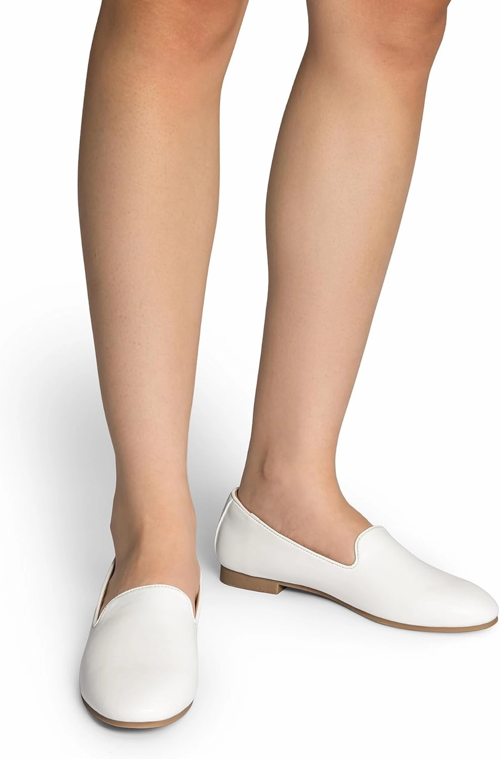 DREAM PAIRS Round Toe Flats for Women Dressy Comfortable, Slip-On Dress Business Casual Office Work Shoes for Women