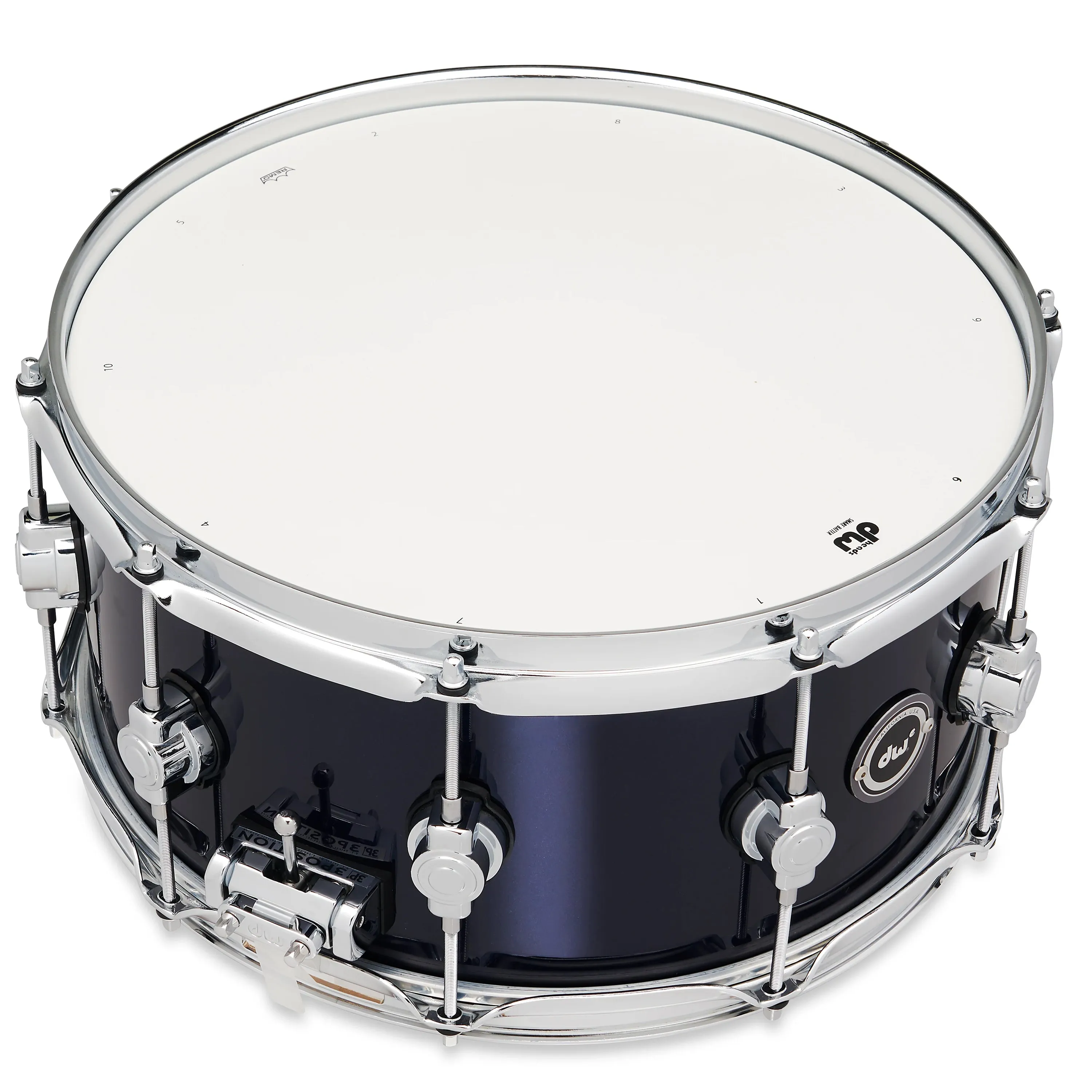 Drum Workshop DWe Snare 6.5x14" - Midnight Blue Metallic