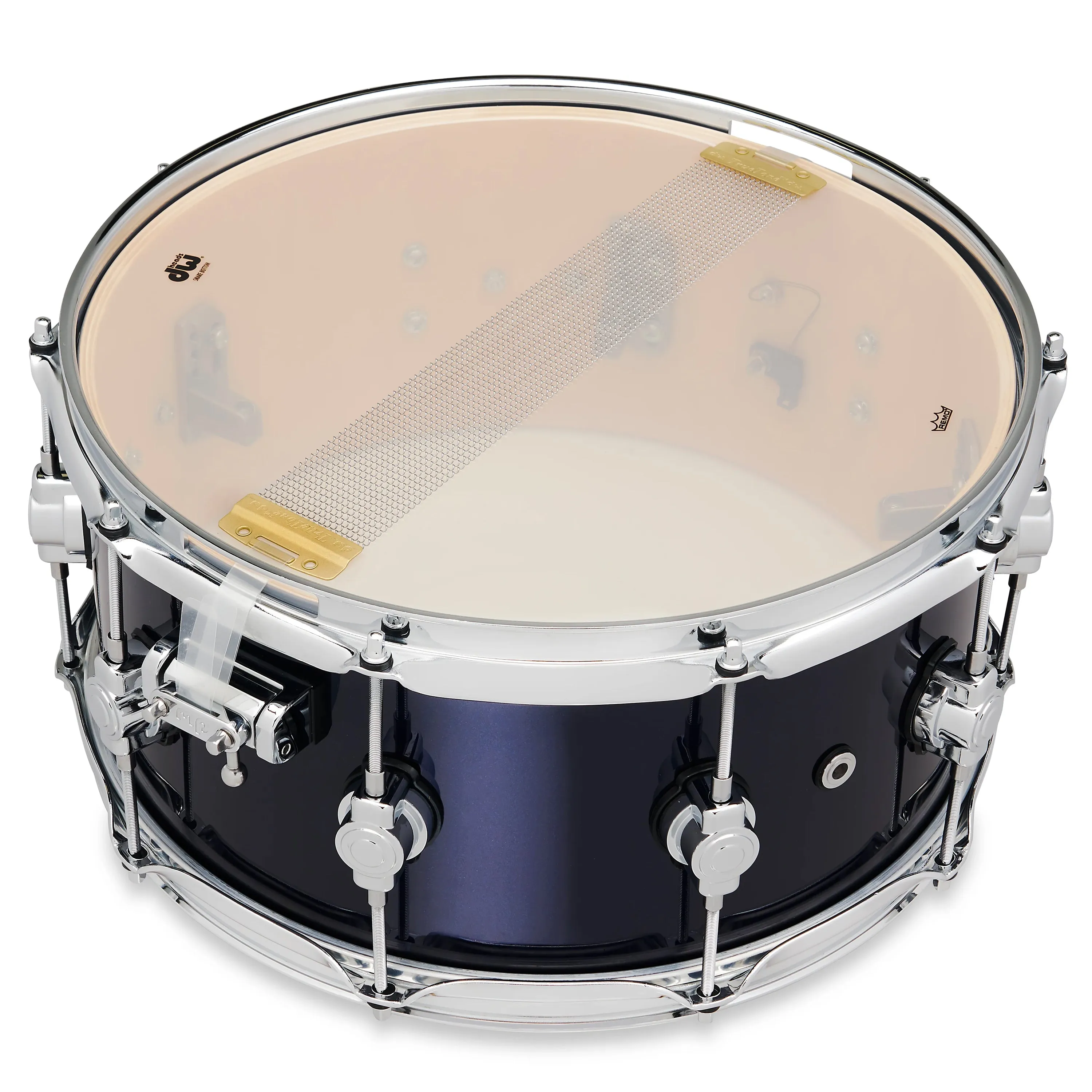 Drum Workshop DWe Snare 6.5x14" - Midnight Blue Metallic