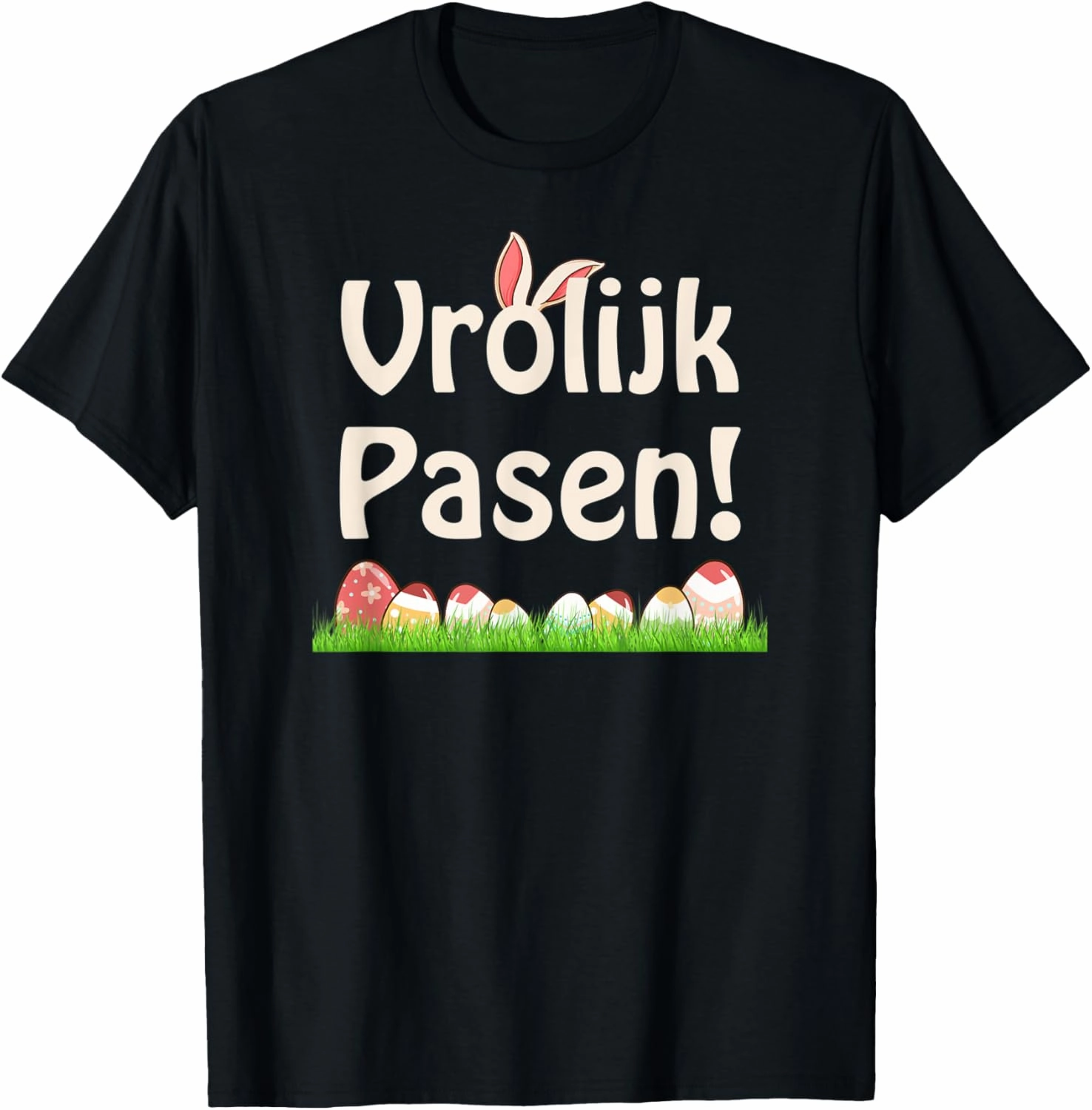Dutch Happy Easter Netherlands Easter Gift Vrolijk Pasen T-Shirt