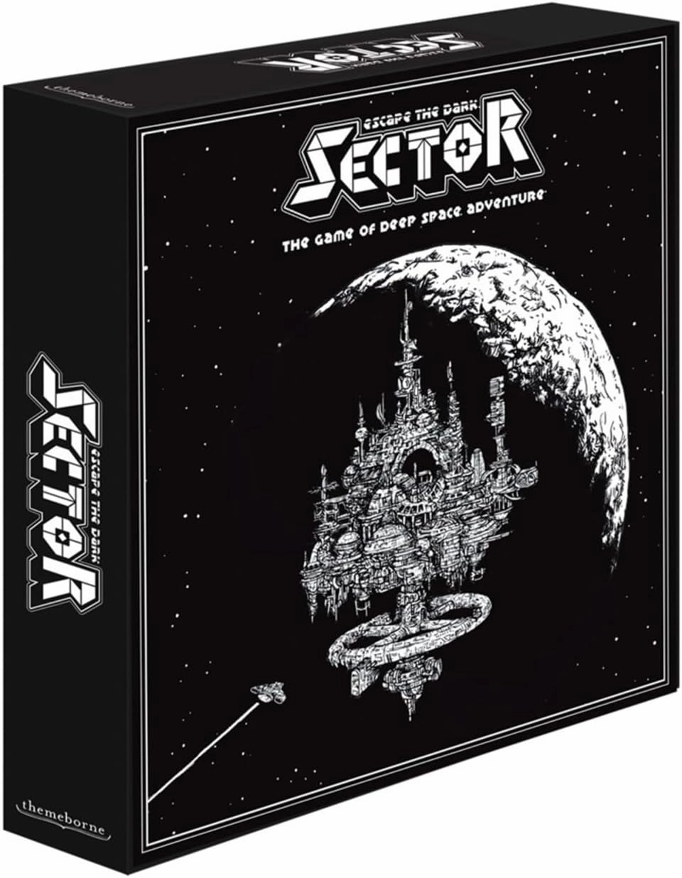 Escape The Dark Sector Board Game - Sci-Fi Adventure, Cooperative Gameplay, Strategy Game for Teens and Adults, Ages 14 , 1-4 Players, 45 Minute Playtime, Made