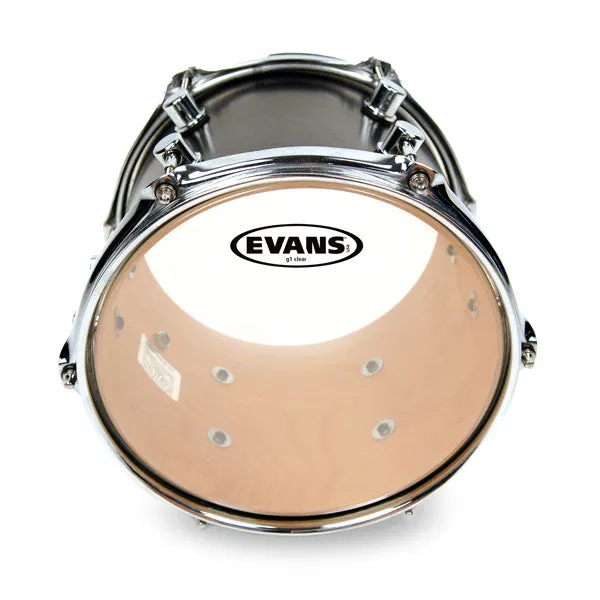 Evans G1 Tompack Clear, Standard (12 inch, 13 inch, 16 inch)