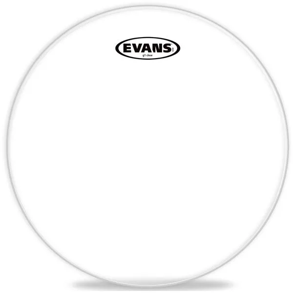 Evans G1 Tompack Clear, Standard (12 inch, 13 inch, 16 inch)