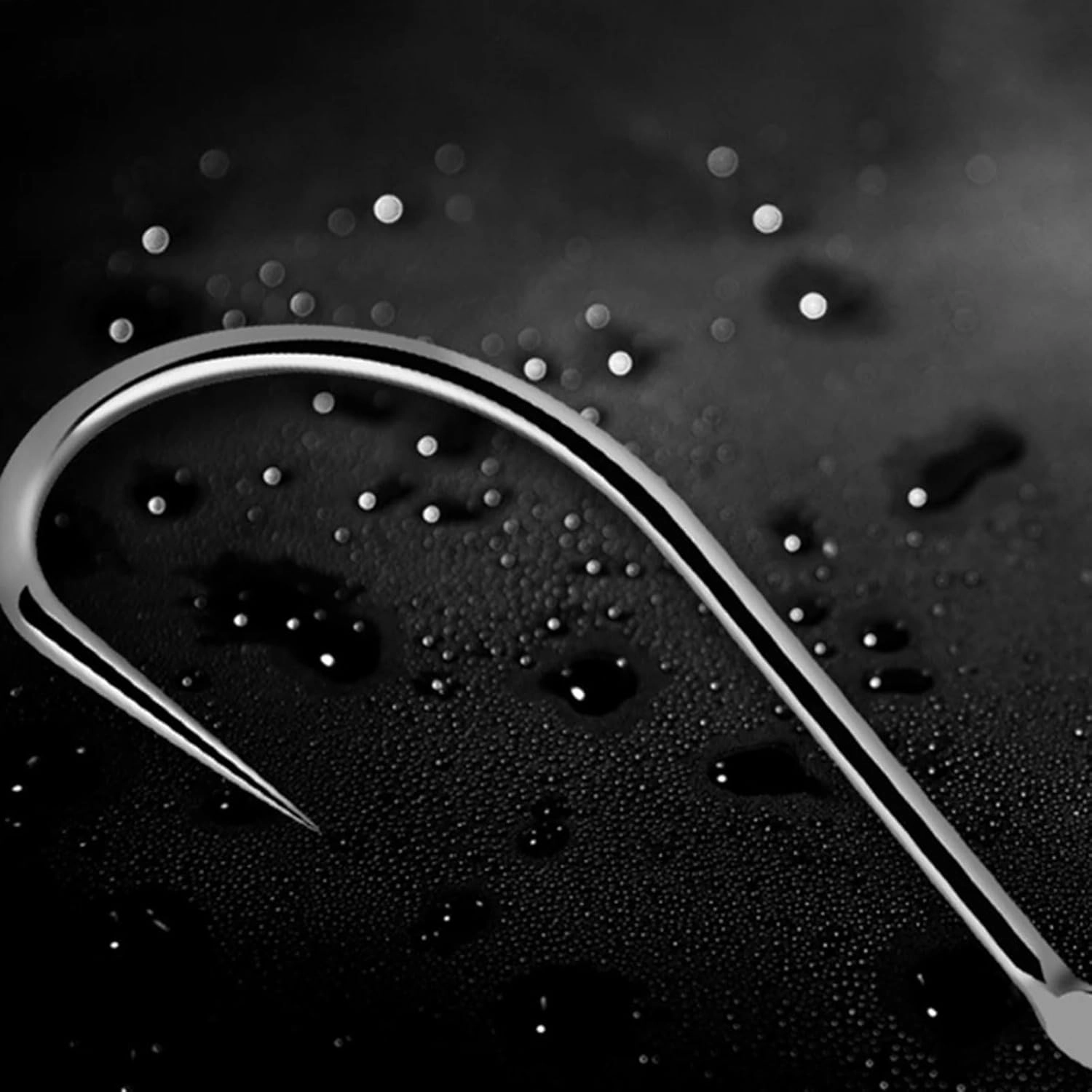 Fish Hooks 30pcs Fishinghook Carp Fishing Hook Barbless Saltwater Fresh Water Fishing Hooks Non-Barb Fishhooks for Riverside