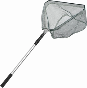 Fishing Net - Portable Fishing Net, FoldableCollapsible Telescopic Fish Landing Net | Wear Resistant Fishing Net with Handle, Durable Nylon Material Mesh Landing Net for Easy Fish Catching