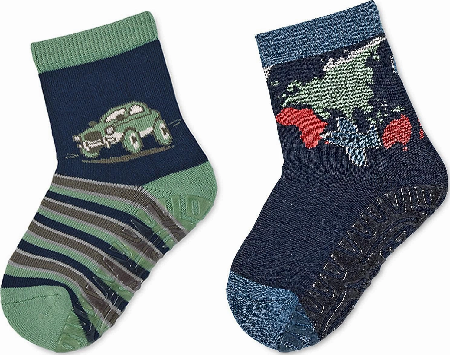 Fli Fli Air Double Pack Car Planet Baby Boys Stockings