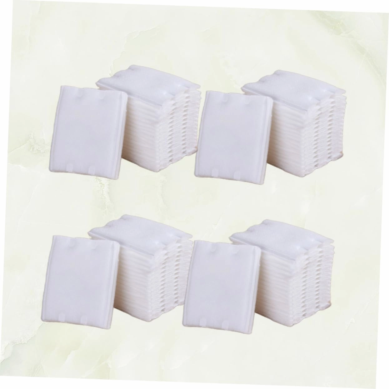 FRCOLOR 3sets Makeup Cotton Pads Reusable Face Pads Double-Sided Perfect for Makeup Removal Skin Care 222pcs*3