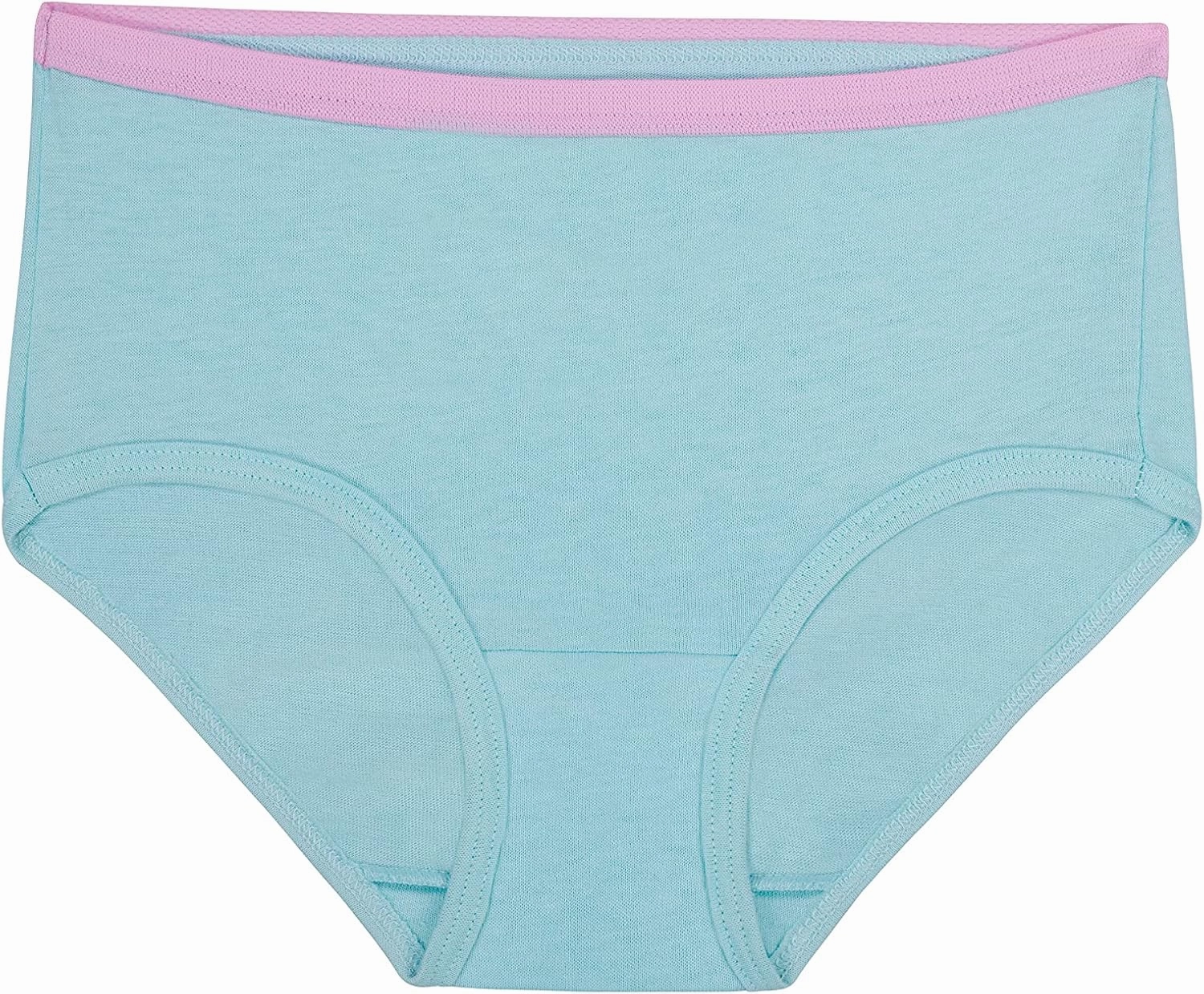 Fruit of the Loom Girls' Cotton Brief Underwear, Multipack