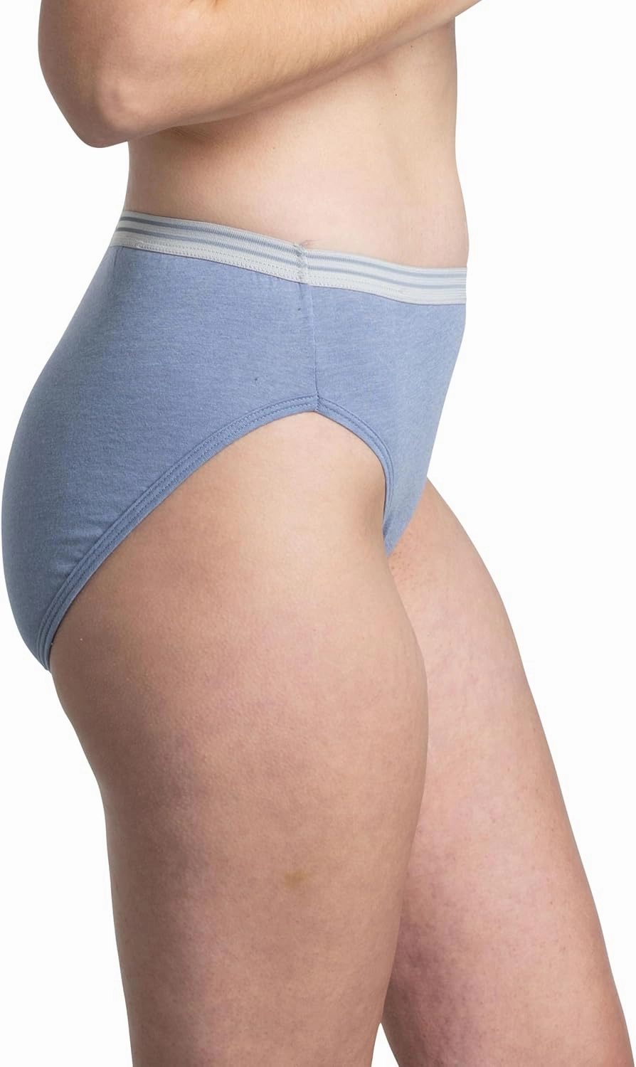 Fruit of the Loom Women's Cotton Blend Hi Cut Brief