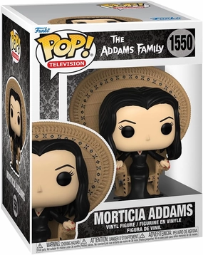 Funko POP! Deluxe: The Addams Family – Morticia Addams in Chair - Addams Family Classic TV - Collectable Vinyl Figure - Gift Idea - Official Merchandise - for Kids & Adults - Horror Fans