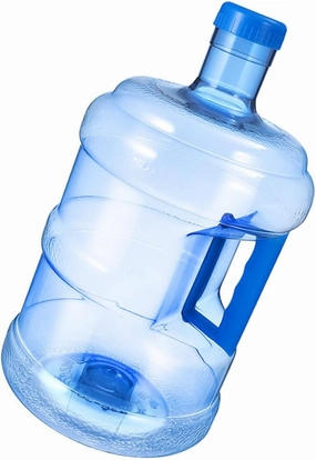 GANAZONO Portable Capacity Mineral Water Jug with Handle Durable Pet Water Bucket for Camping Outdoor Activities and Daily Hydration Storage