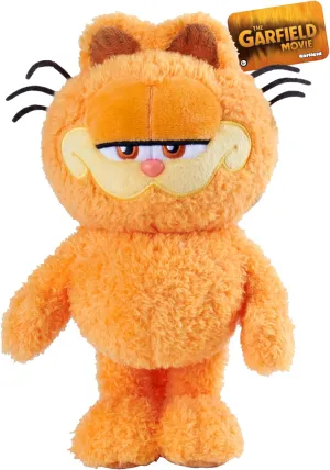 Garfield Classic - Garfield Douce Cat Plush Toy - Orange - For Kids Fans Of Famous Sleeping Cat Garfield - Comic Book Hero - Birthday / Christmas Gift Idea From 2 Years, 931617.108
