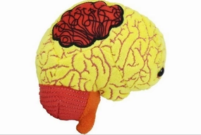 GIANTmicrobes Anxiety Plush Toy, Emotional Support Plush, Mental Health Therapist Gift and Mental Health Counselor Gifts, Therapist Gifts, Psychology Gift, Mental Health Matters, Anxiety Pillow