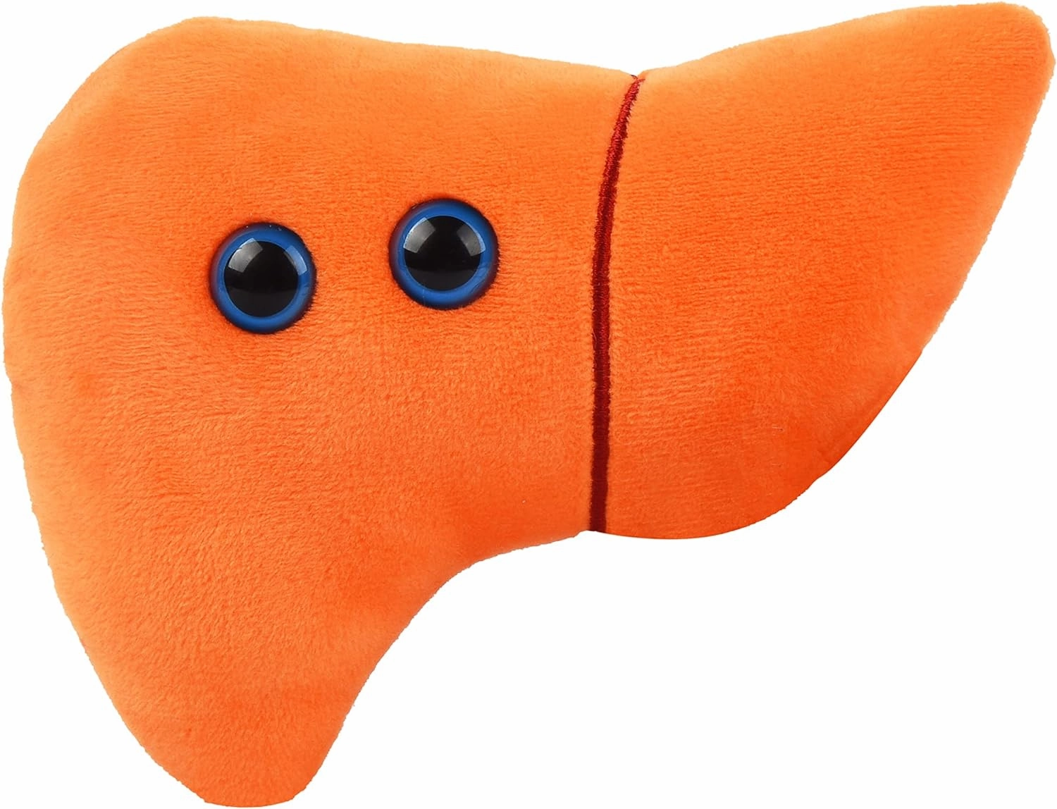 GIANTmicrobes Stuffed Liver Plush, Liver Stuffed Animal, Anatomical Liver, Hepatologist Gift, Liver Transplant Gifts, Hepatitis Gift, Hepatology Gift, Cirrhosis Gift, Liver Pillow, Liver Donor Gift