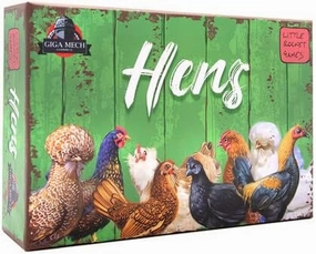 Giga Mech Games Hens - an Abstract Card Game of Hen Breeding for 1-4 Players… Age 14 