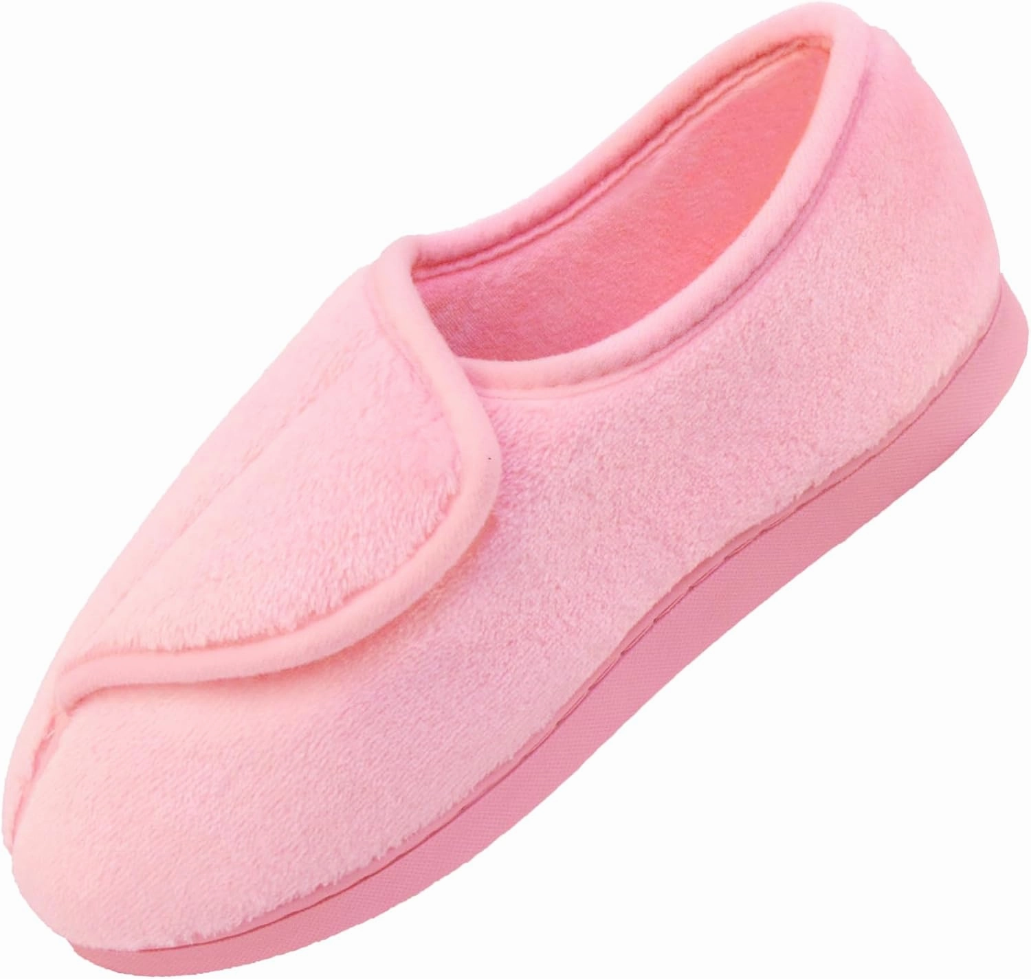 Git-up Women Soft wide Slippers Memory Foam Closed Toed Diabetic Arthritis Edema House Slippers