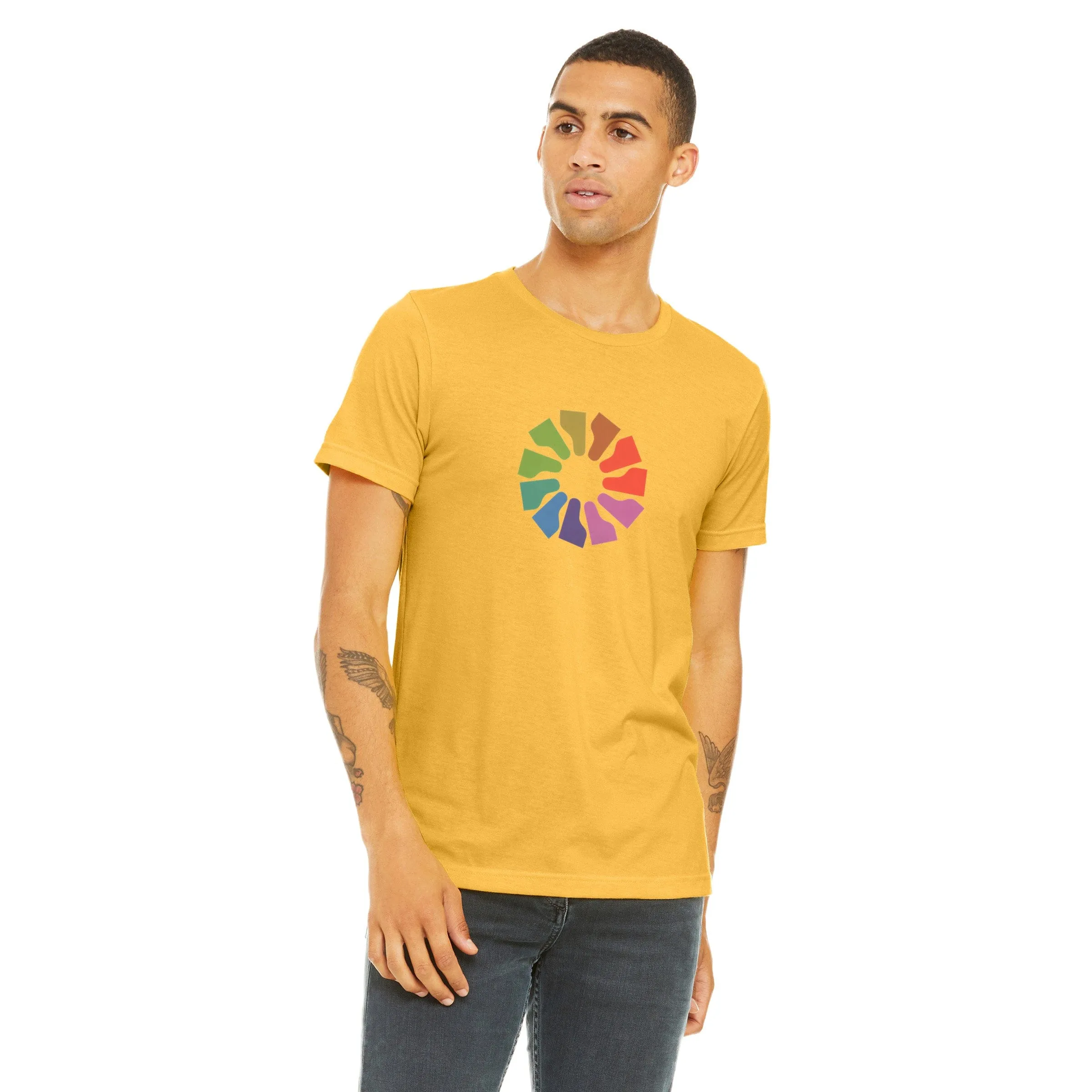 Grand Piano Technicolor T-Shirt