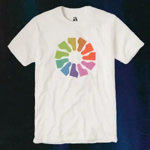Grand Piano Technicolor T-Shirt