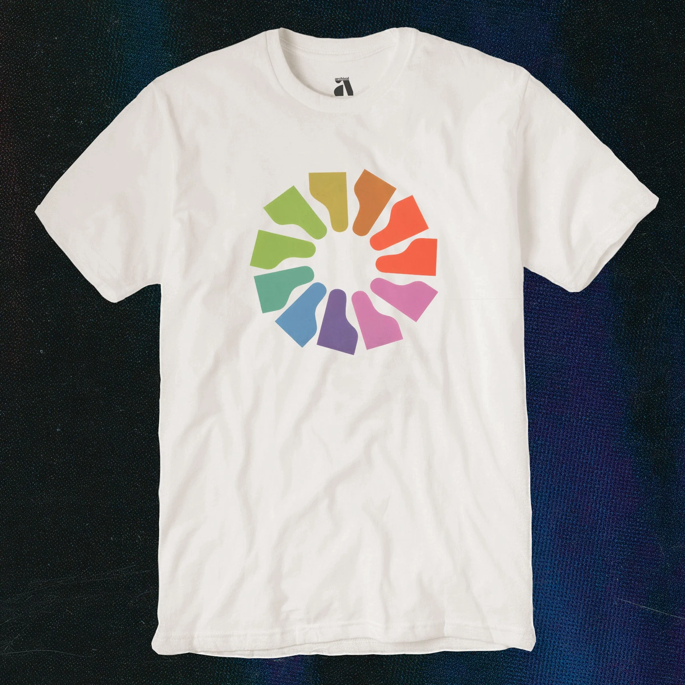 Grand Piano Technicolor T-Shirt