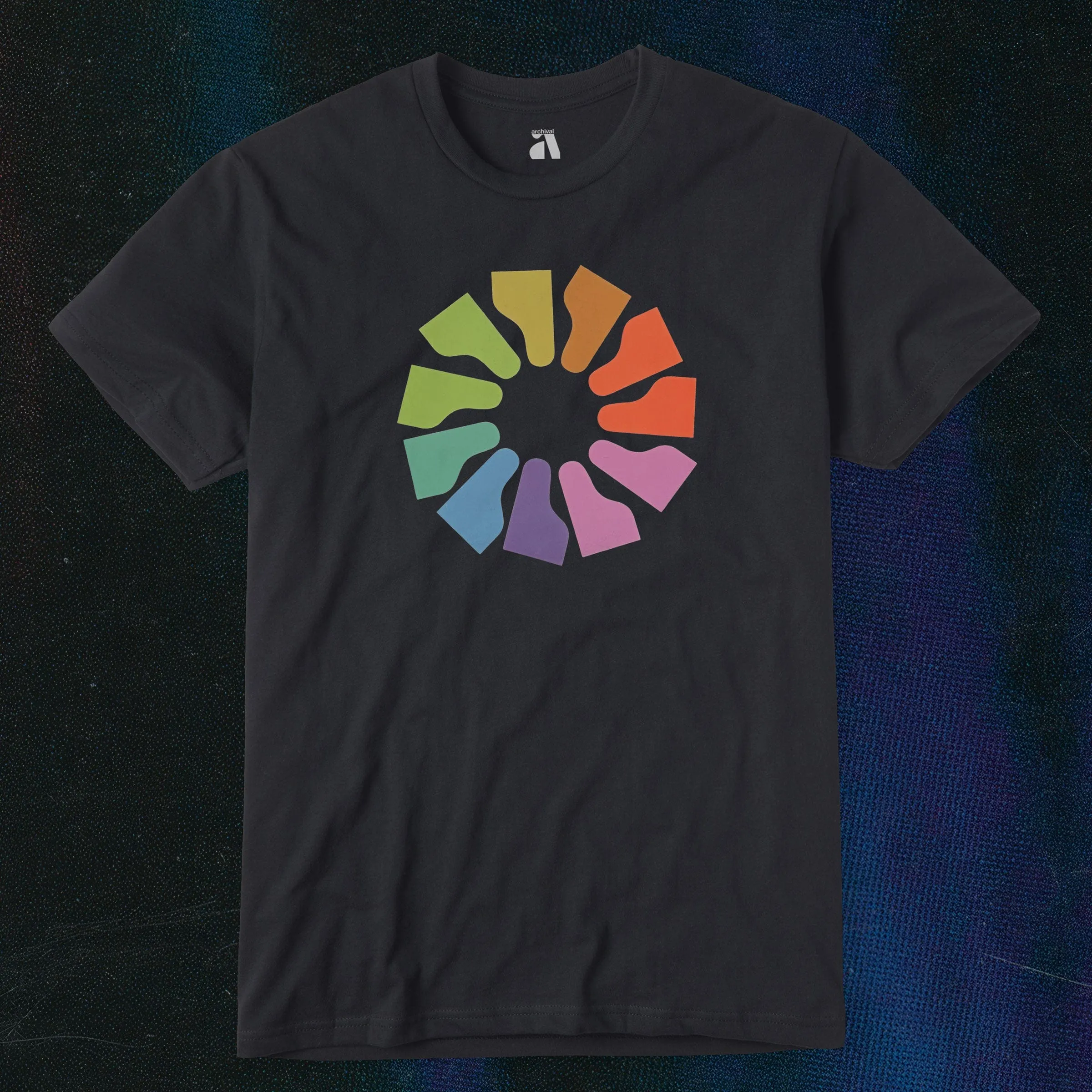 Grand Piano Technicolor T-Shirt