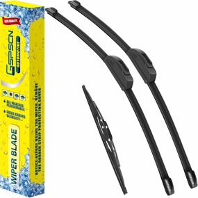 GSPSCN 3 Wipers For Chevy Equinox 2023 2022 2021 2020 2019 2018 Original Equipment Windshield Wiper Blades Set 24" 18" 13" (Set of 3)