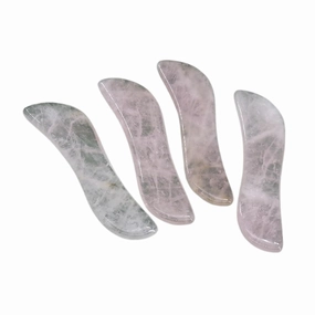 Gua Sha Tools Set Jade Roller Face Eyes Neck Body Real Natural Stone Beauty Massage Anti Aging Treatment(Style y)