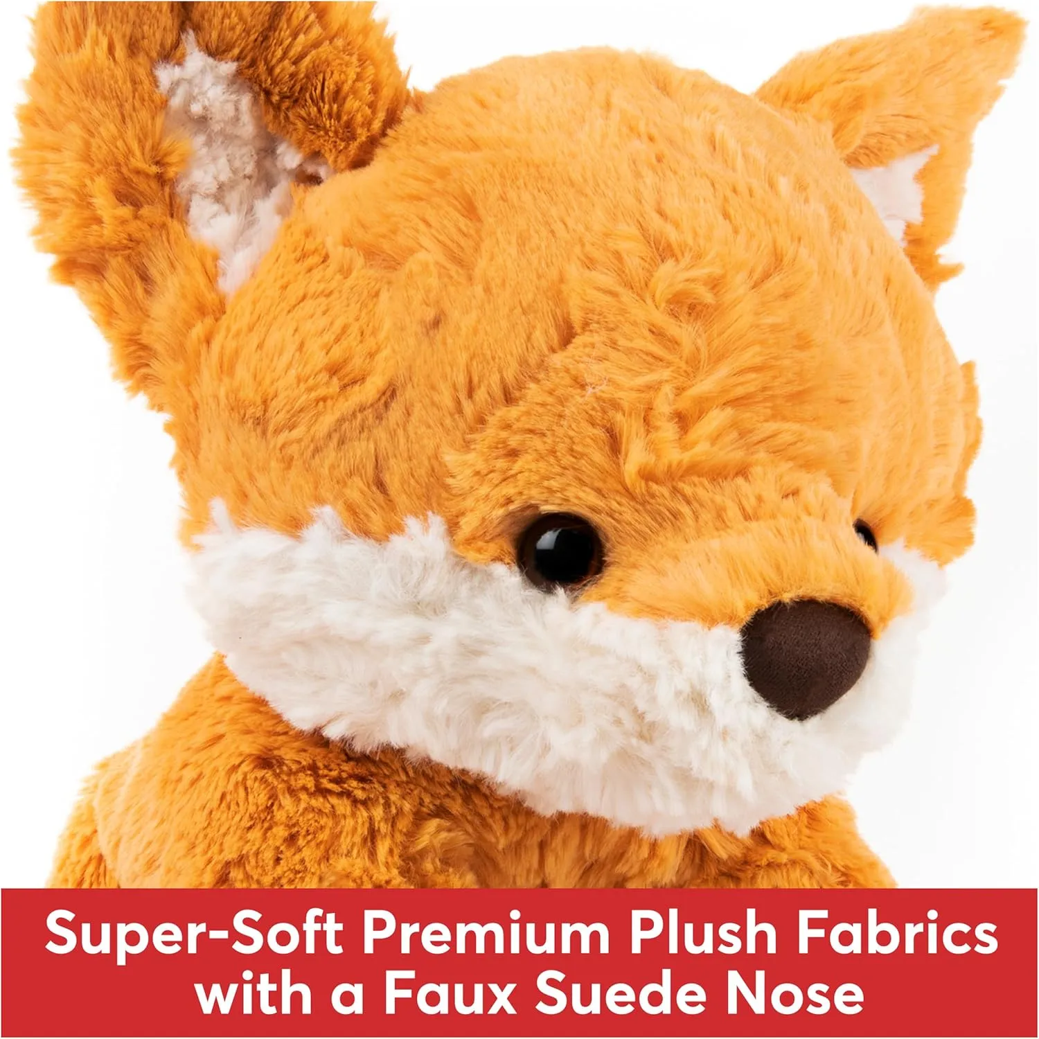 GUND Cozys Collection Fox Stuffed Animal Plush Toy for Ages 1 and Up, Orange, 10”