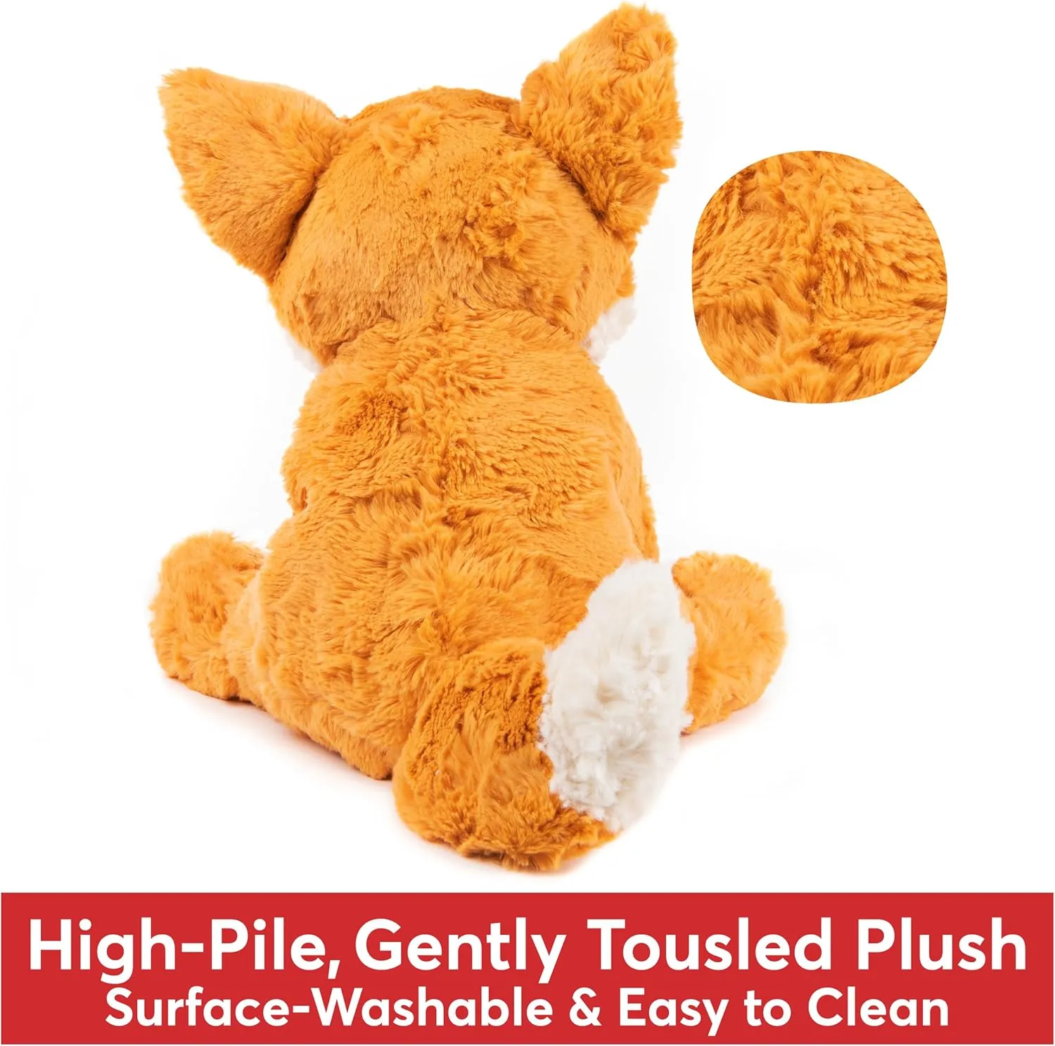 GUND Cozys Collection Fox Stuffed Animal Plush Toy for Ages 1 and Up, Orange, 10”