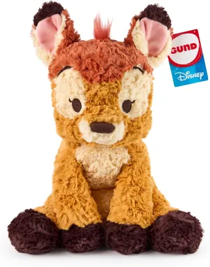 GUND Disney Official Bambi Plush, Disney Cozys Collection, Bambi Toys, Deer Stuffed Animal for Ages 1 and Up, Brown, 10”
