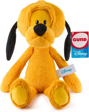 GUND Disney Official Pluto Toothpick Plush, Pluto Dog Stuffed Animal for Ages 1 and Up, Yellow, 15”