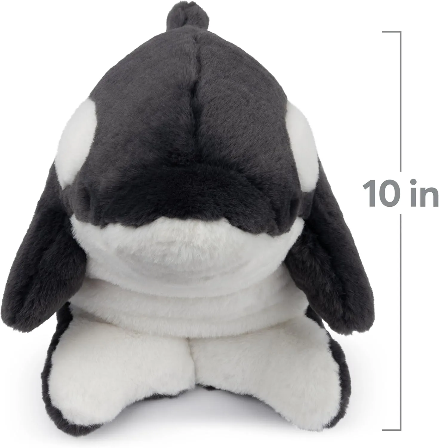 GUND Flynn Orca Whale Plush, Premium Whale Stuffed Animal for Ages 1 and Up, Black/White, 10”