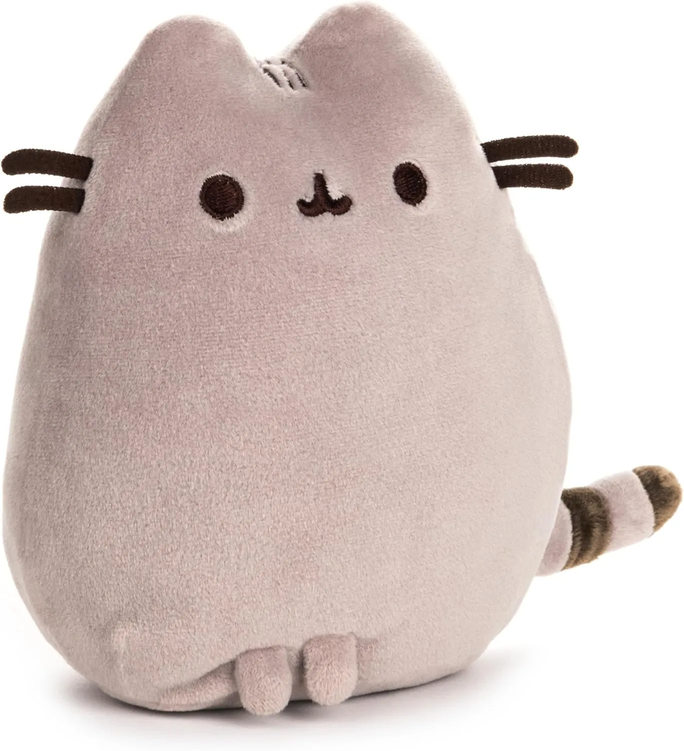 GUND Pusheen The Cat Squisheen Plush, Stuffed Animal Cat for Ages 8 and Up, Gray, 6"