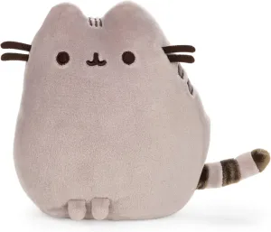 GUND Pusheen The Cat Squisheen Plush, Stuffed Animal Cat for Ages 8 and Up, Gray, 6"