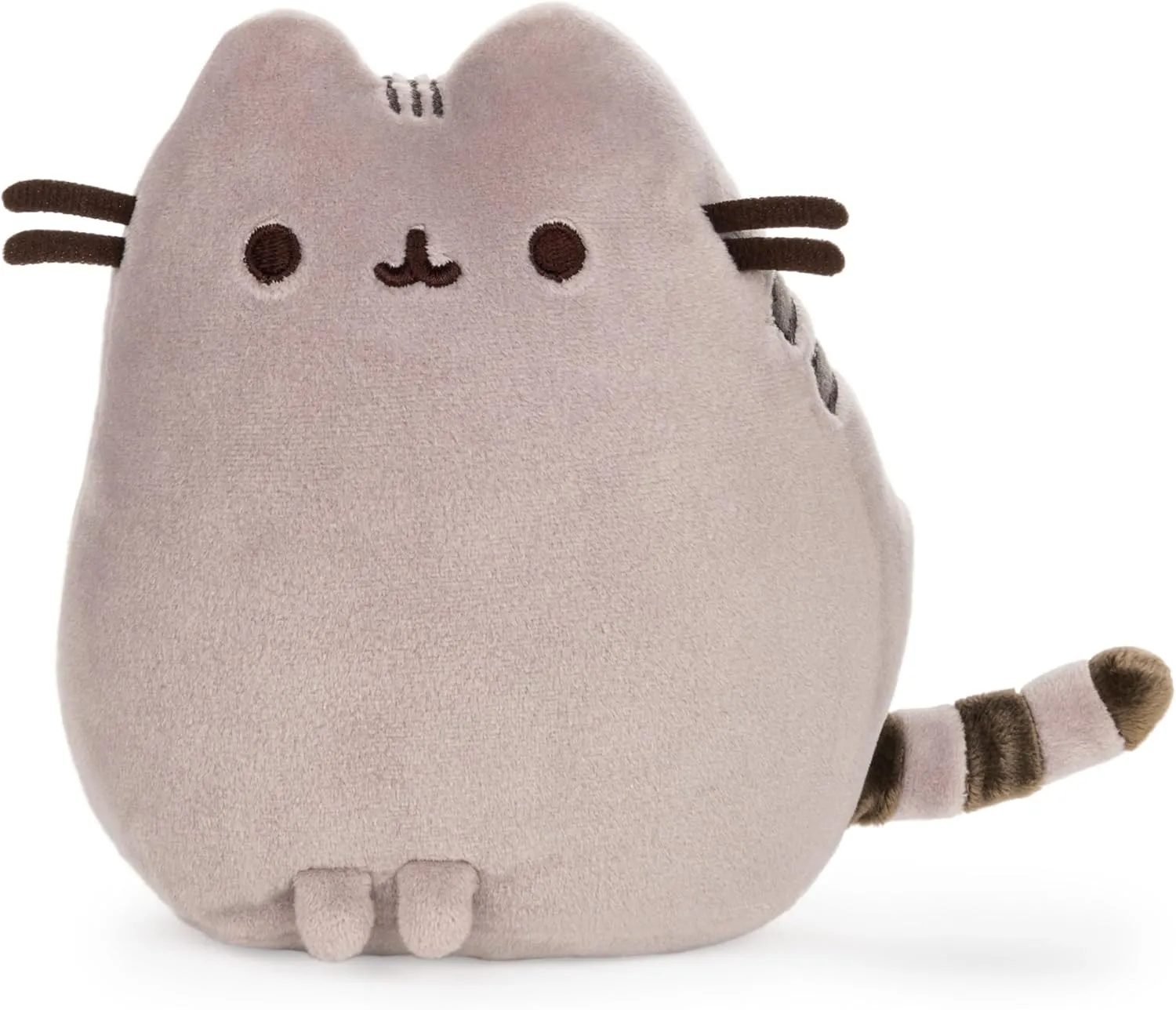 GUND Pusheen The Cat Squisheen Plush, Stuffed Animal Cat for Ages 8 and Up, Gray, 6"