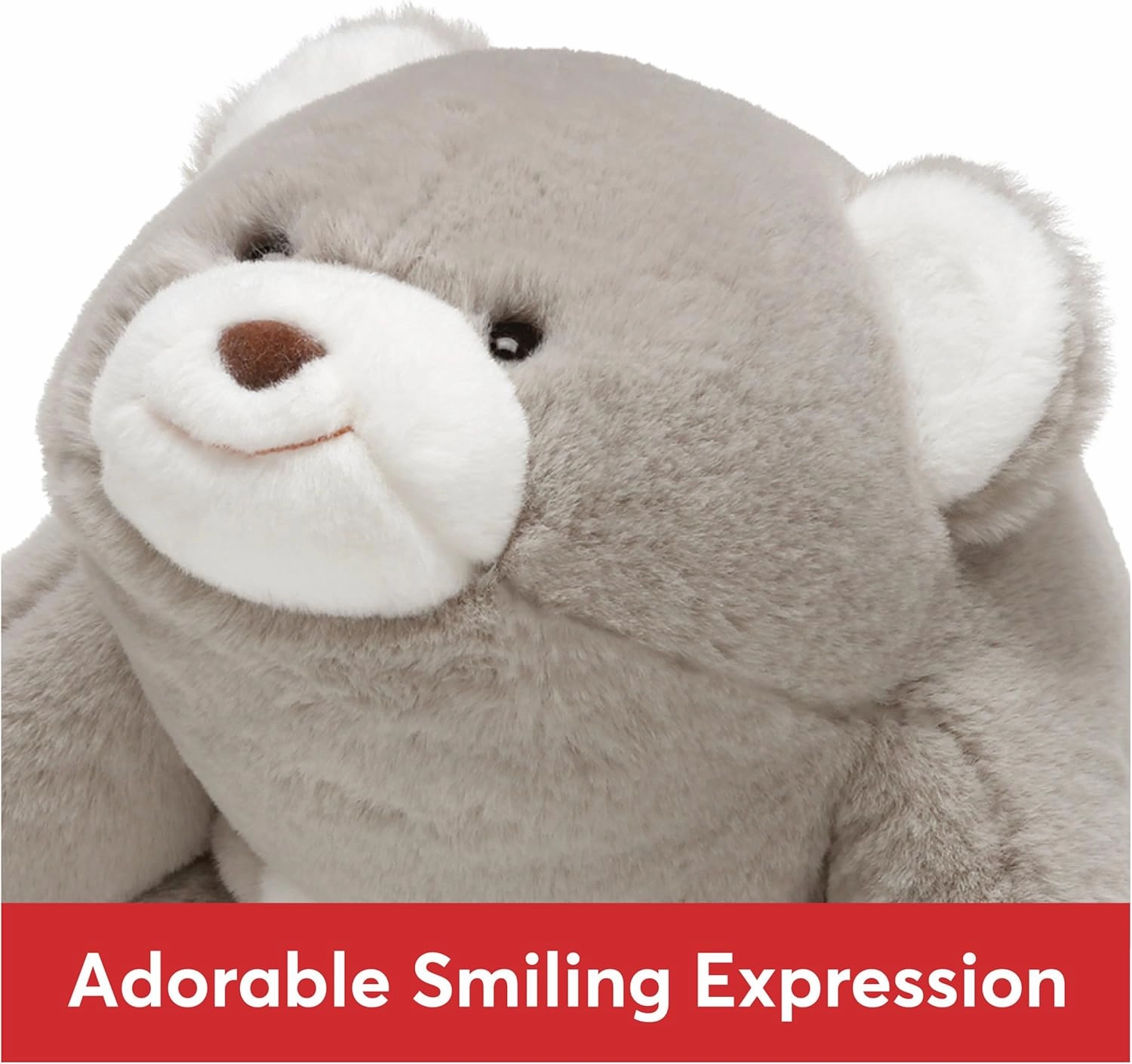 GUND Original Snuffles Teddy Bear, Premium Stuffed Animal for Ages 1 and Up, Gray, 10”