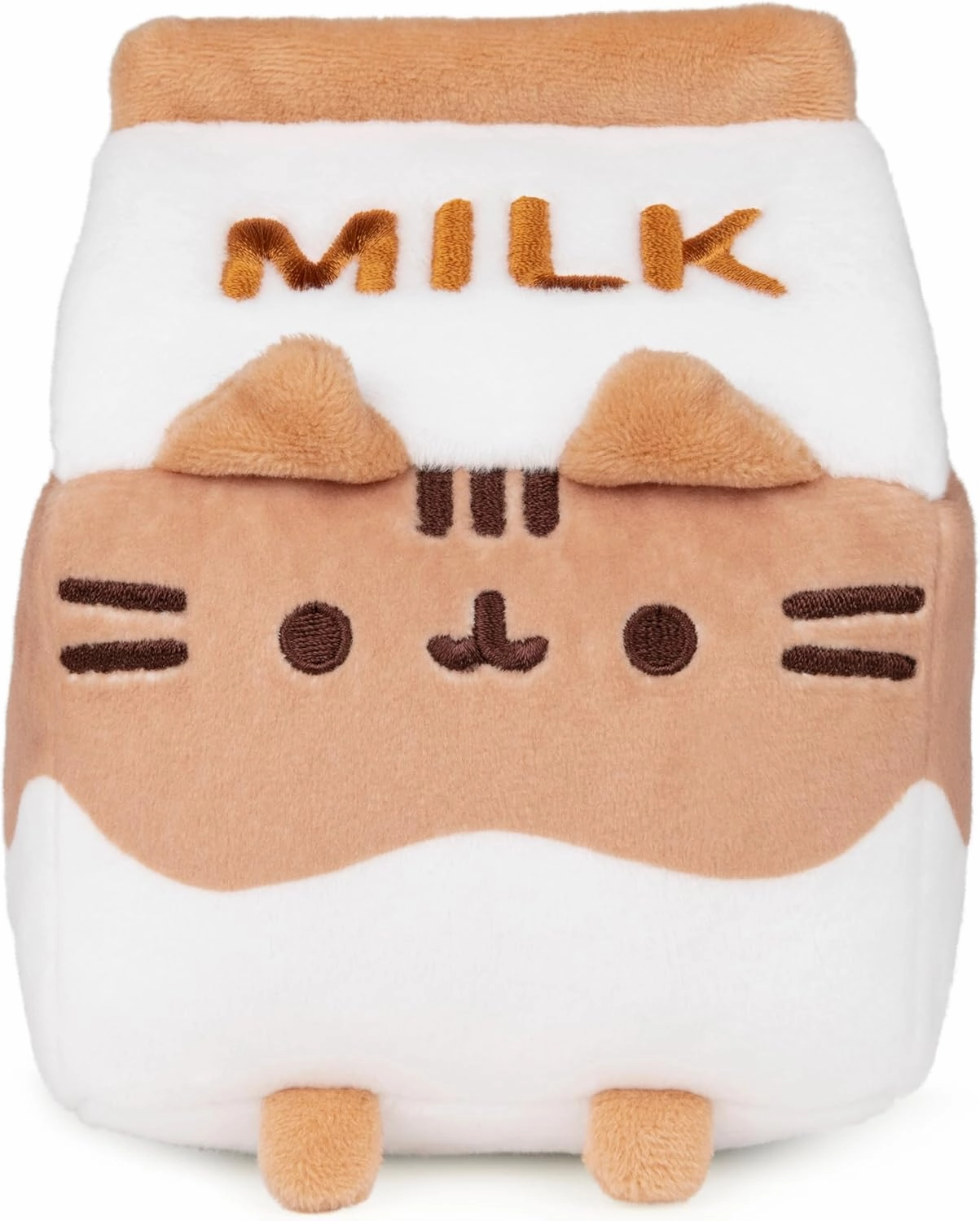 GUND Pusheen Chocolate Milk Plush Cat Stuffed Animal for Ages 8 and Up, Brown/White, 6”