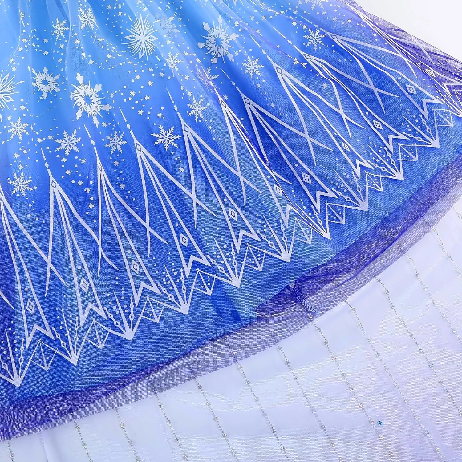 GZ-LAOPAITOU Light Up Princess Dresses for Girls Princess Dress Up Halloween Party Princess Costume with Long Cape