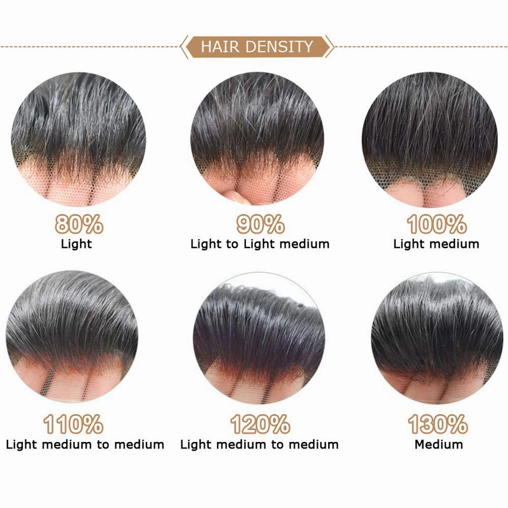 Hair Piece For Men Full French Lace Mens Toupee Human Hair Replacement Systems Bleached Knots Men Toupee Hair Pieces For Men 8x10-100% Light medium density#17R BROWN/BLONDE MIX WARM TONE