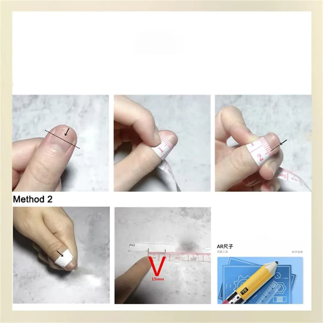 Hand Pressed Nails Short Round Flower Translucent Reusable Fake Nails Artificial Manicure Wearable
