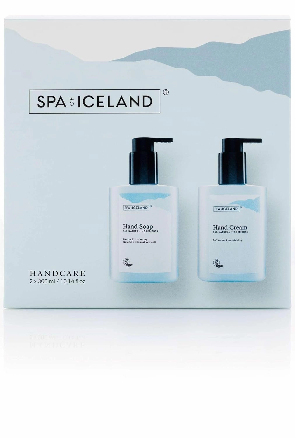 Hand Soap and Hand Cream, in a Giftbox, Set of 2, 300 ml, Gentle and Softening Hand Soap, Softening and Nourishing Hand Cream